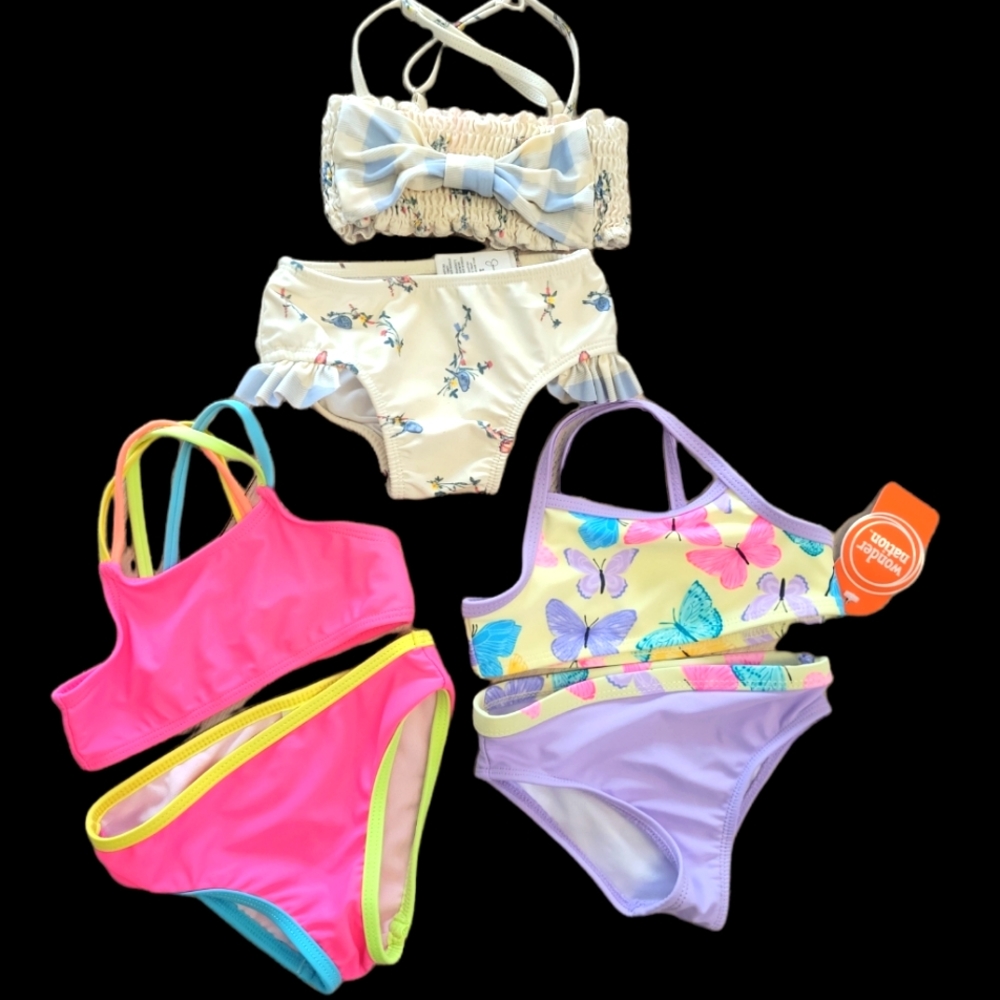 Bikini Swim Grils 3-Pack wonder nation/Jessica Simpson